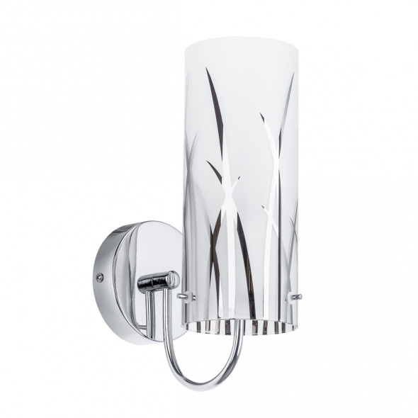 Italux Kosma MBM1709-1 Lampka ścienna Kinkiet dekoracyjny 1x40W chrom mat zdobiony