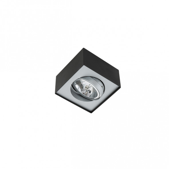 Italux Lauren FH30531S Lampa oprawa sufitowa Plafon minimalistyczny 1x50W czarny