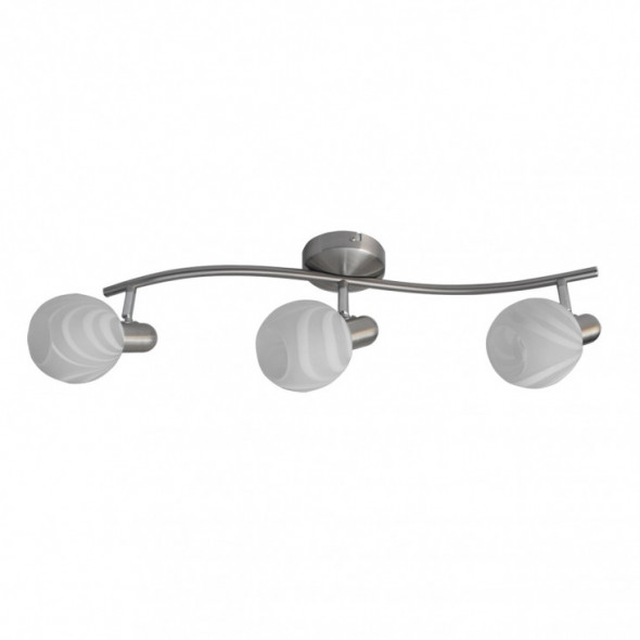 Italux Maze HP-710A-03-8422DA spot plafon lampa sufitowa 3x40W srebrny/biały