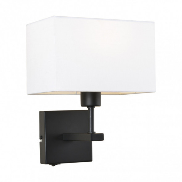 Italux Norte WL-1122-1-A-BM-RC-WH Oprawa ścienna kinkiet 1x60W/E27