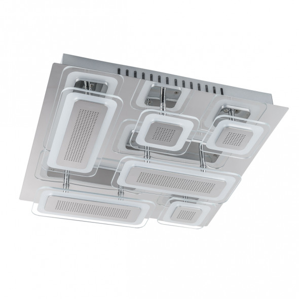 Italux Presta C29556-9A plafon Lampa płaska 60W LED biały/chrom