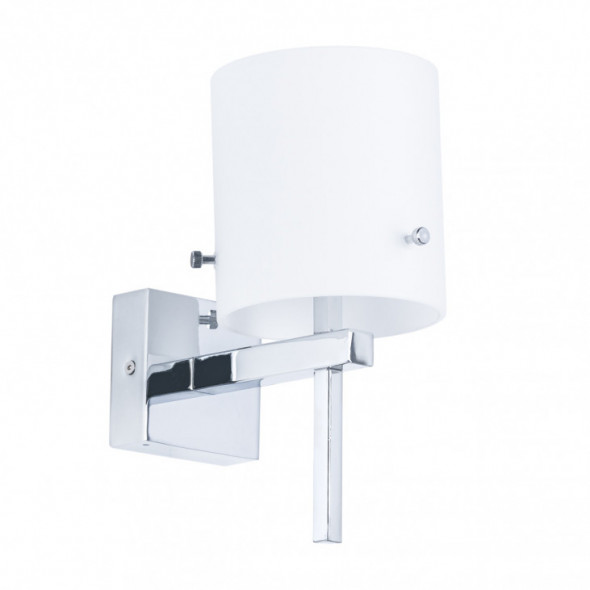 Italux Reno CH MB12021013-1A kinkiet łazienkowy oprawa ścienna 1x28W biały/chrom