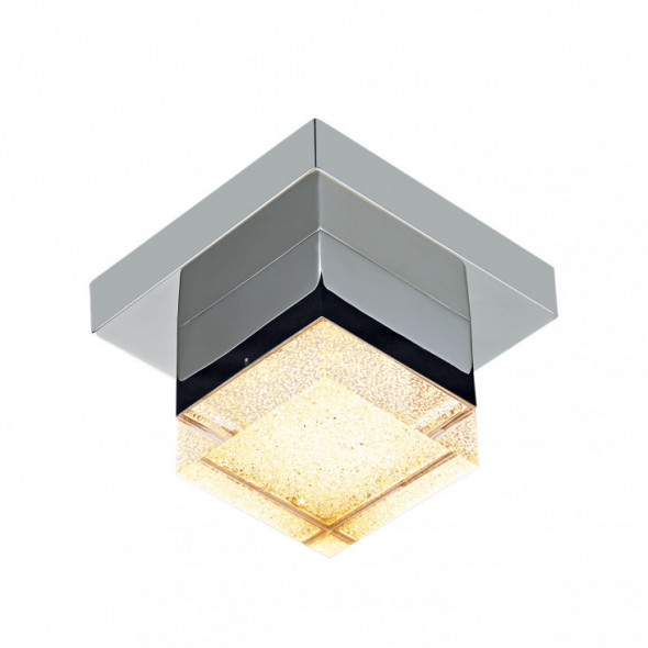 Italux Seth MX14009016-1A plafon lampa oprawa sufitowa 1x4W LED chrom
