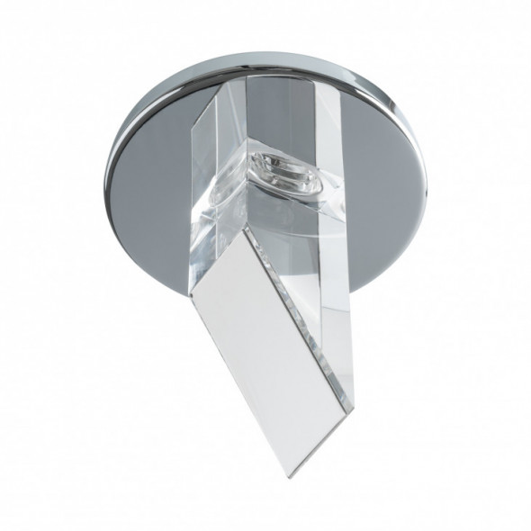 Italux Stalactic MQ61305-1E oprawa sufitowa punktowa wpust 1x50W chrom