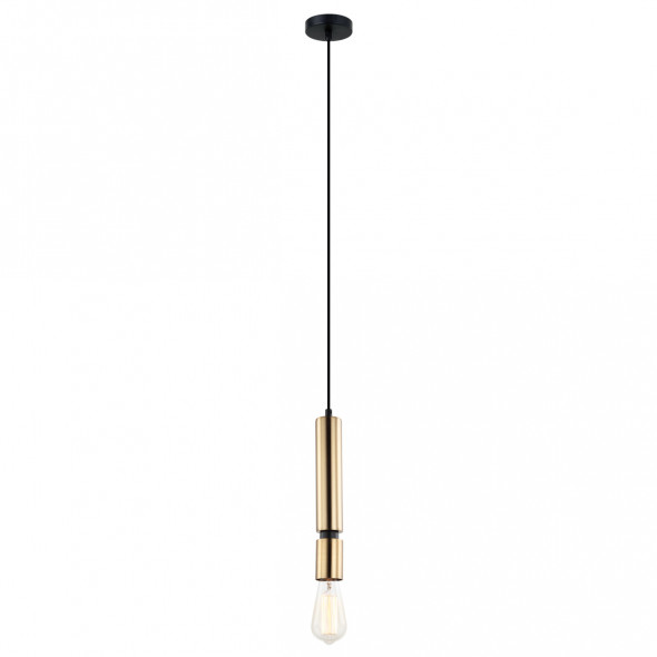 Italux Torla PEN-5041-1-BKBR Lampa wisząca Oprawa minimalistyczna 1x40W mosiądz