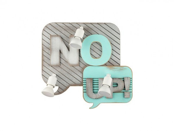 Kinkiet Lampa Ścienna Miętowa Nowodvorski Comic Book 3x35W GU10 9285