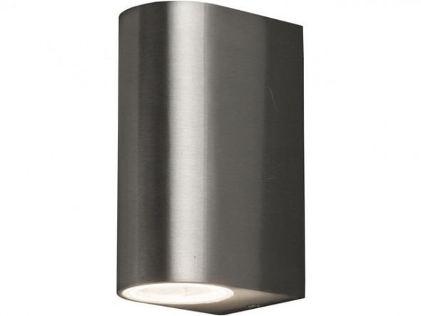 Kinkiet Lampa Ścienna Ogrodowa Nowodvorski Arris 2x10W GU10 IP54 Inox 9515