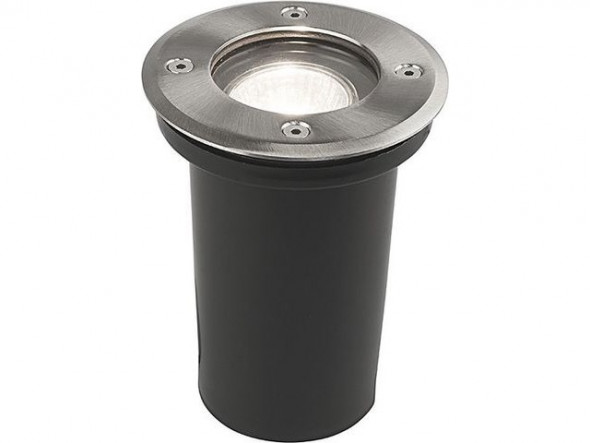 Lampa najazdowa oprawa ogrodowa Nowodvorski Paoli 1x10W GU10 IP67 inox 9554