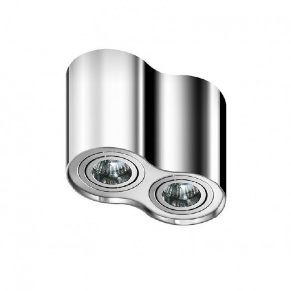 Lampa sufitowa plafon Azzardo Bross 2 2x50W GU10 chrom GM4200CH