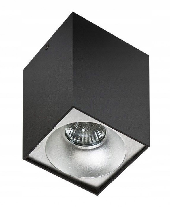 Lampa sufitowa plafon Azzardo Hugo 1x50W GU10 czarny GM4104BK