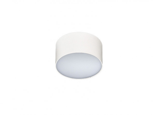 Lampa sufitowa plafon Azzardo Monza R 1x10W Led zintegrowany biały SHR623000-10-WH