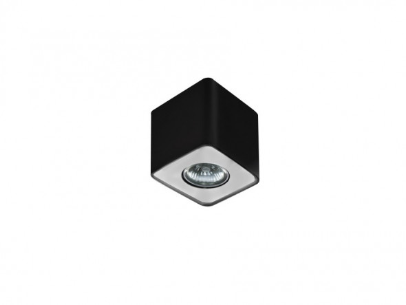 Lampa sufitowa plafon Azzardo Nino 1 1x50W GU10 czarny FH31431S BK
