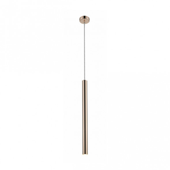 Lampa wisząca złota tuba ledowa Loya Zuma Line