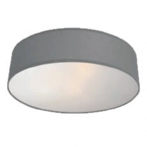 Light Prestige Alto 81008/3C GRY Lampa sufitowa Plafon z abażurem 3x40W szary