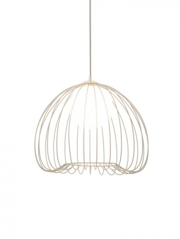 Light Prestige Bacoli 1212/1PL WH Lampa wisząca Oprawa metalowa nowoczesna 1x40W biały