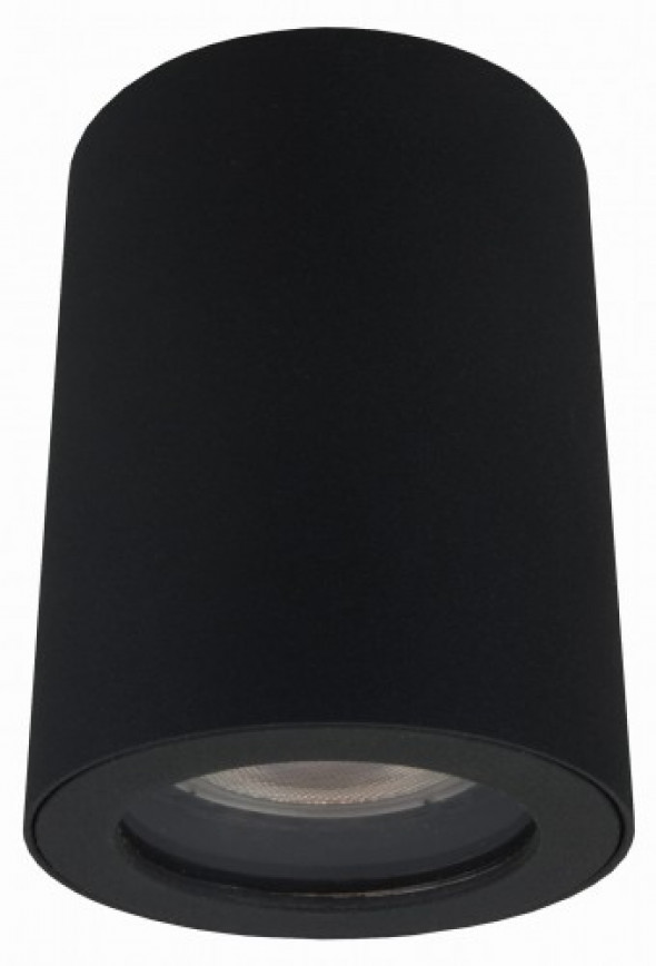 Light Prestige Faro 6510/1SM BK Oprawa natynkowa łazienkowa Oczko Tuba 1x50W czarna