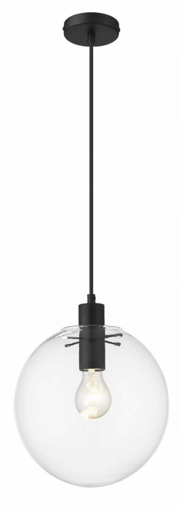 Light Prestige LP-004/1P M BK Puerto 1x50W Lampa wisząca czarna