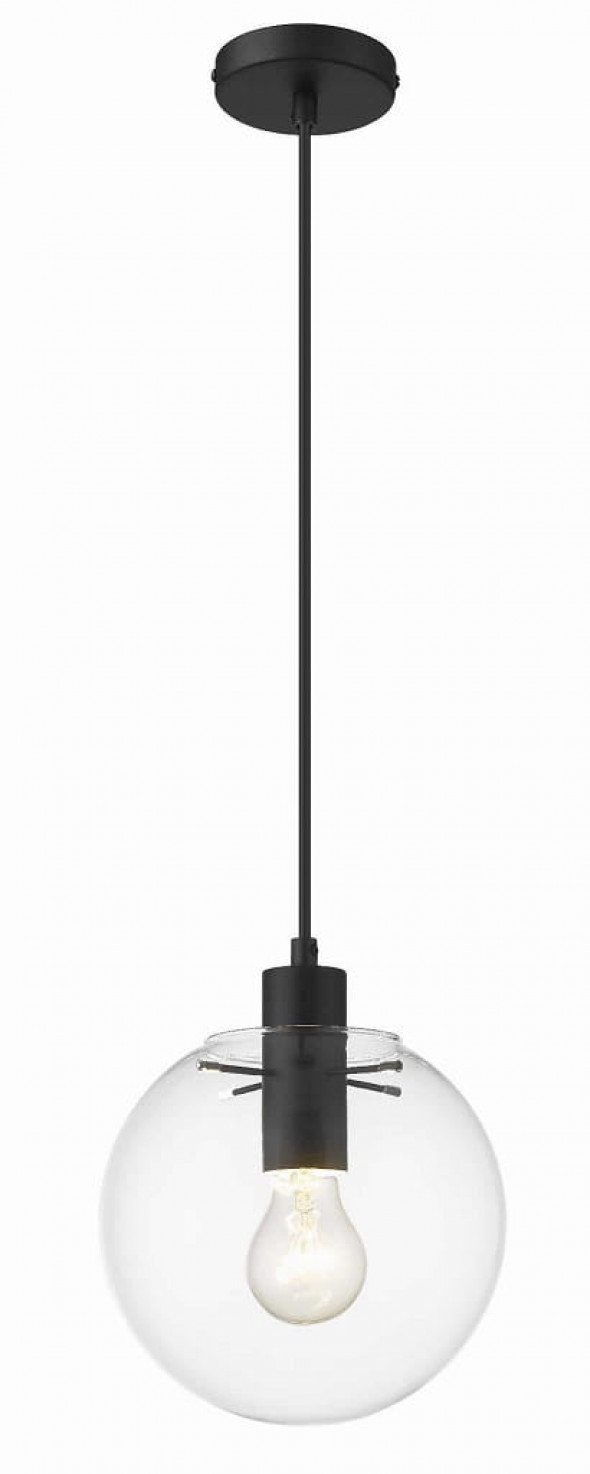 Light Prestige LP-004/1P S BK Puerto 1x50W Lampa wisząca czarna