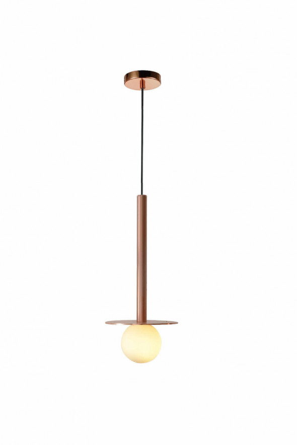 Light Prestige LP-048/1PS GR Bolita 1x5W Lampa wisząca rożowe złoto