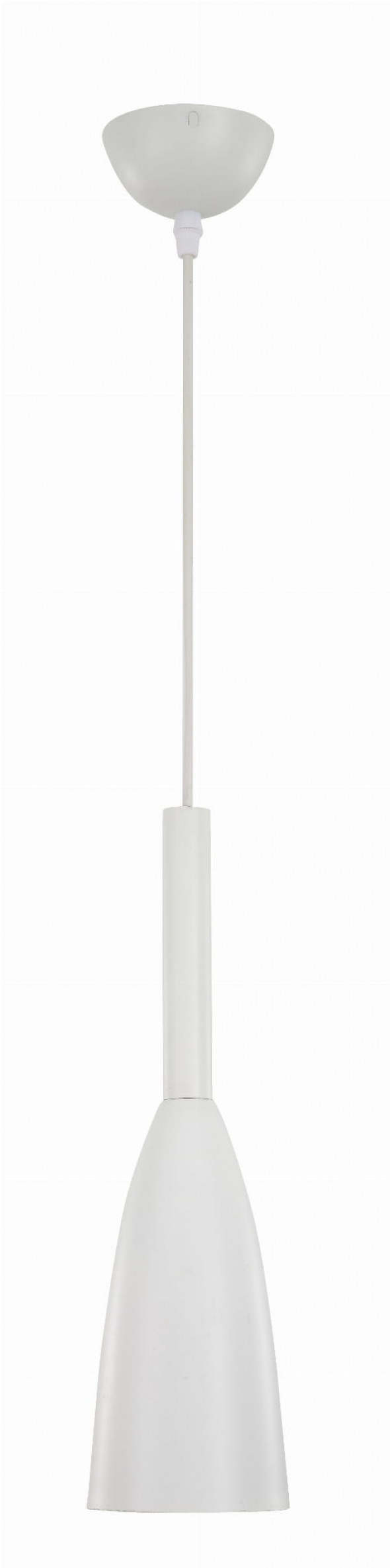 Light Prestige Solin 181/1P WH Lampa wisząca metalowa Oprawa nowoczesna 1x60W biały