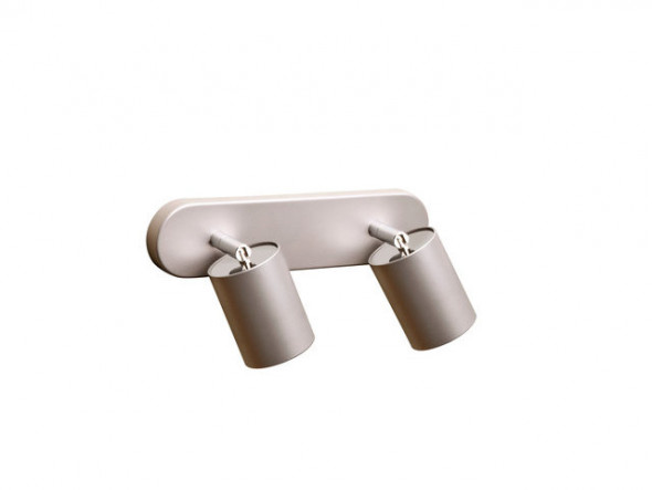 Listwa oprawa ścienna lampa ruchoma Nowodvorski Eye Spot Silver 2x35W GU10 srebrna 6140