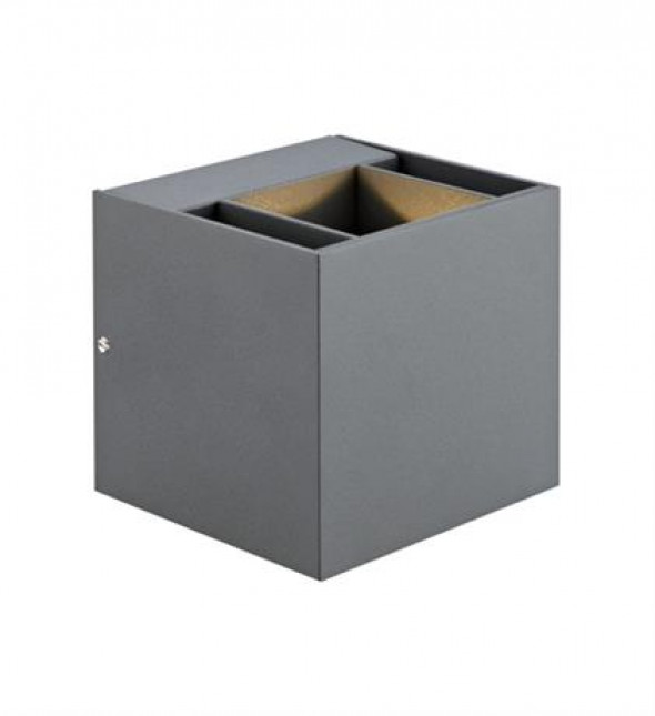 Markslojd 106521 Argos 2x4W LED Kinkiet zewnętrzny grafitowy