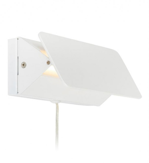 Markslojd 107330 Card 1x4W LED Kinkiet biały
