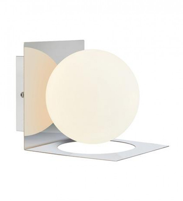 Markslojd 107488 Zenit 1x18W Kinkiet łazienkowy chrom/biały