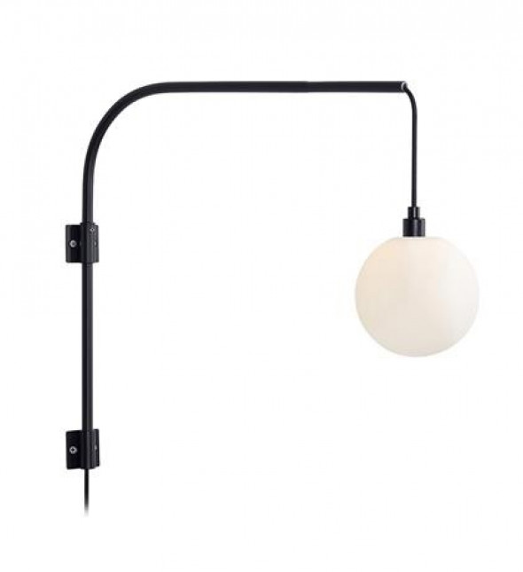 Markslojd 107494 Buddy 1x18W Kinkiet czarny/biały