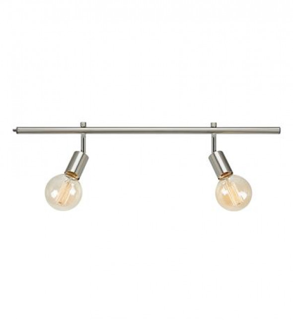 Markslojd 107543 Expand 2x15W Plafon srebrny