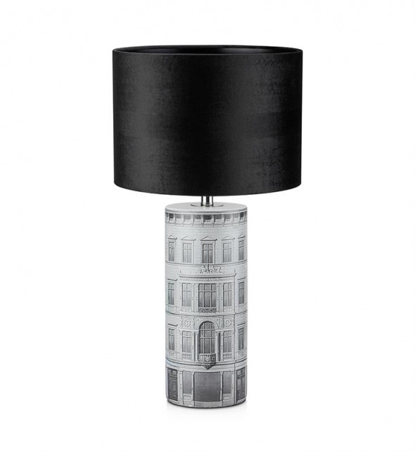 Markslojd 108103 Ichi 1x60W Lampa stołowa czarny/szary