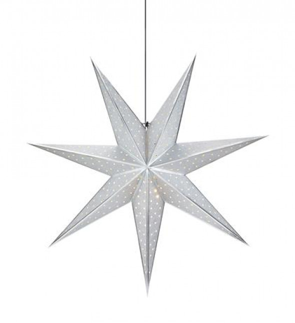 Markslojd 705788 Glitter 1x6W Lampa wisząca dekoracyjna świąteczna srebrny