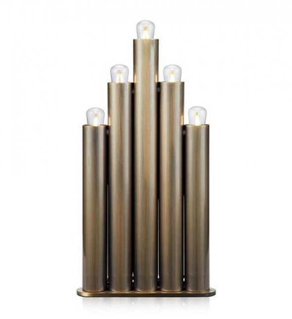 Markslojd 705853 Organo 5x25W Świecznik dekoracyjny patyna