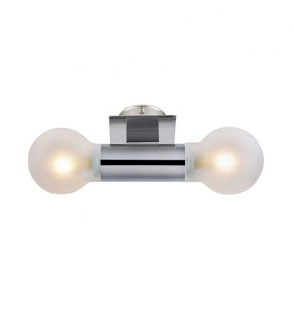 Markslojd Carla 106622 Lampa łazienkowa ścienna Kinkiet nowoczesny 2x18W chrom OUTLET