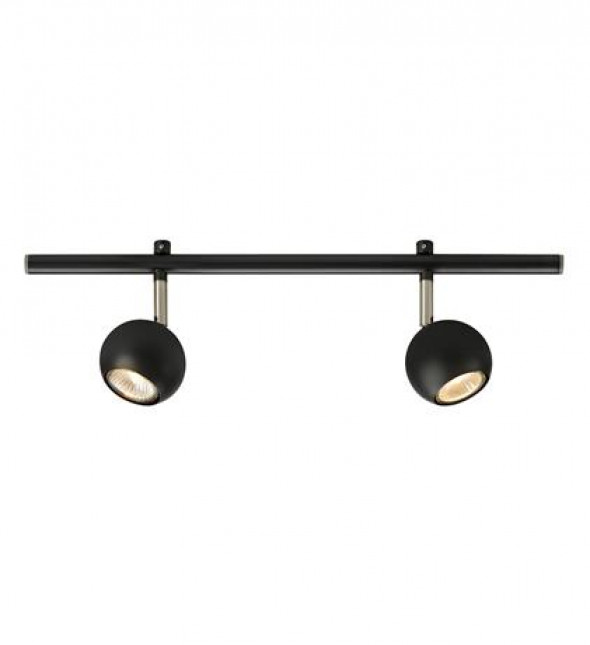 Markslojd Expand 107971 plafon spot lampa sufitowa 2x12W czarny