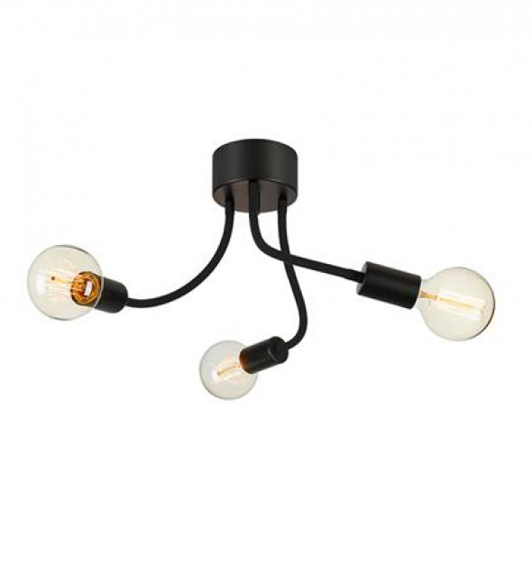 Markslojd Medusa 107930 plafon lampa sufitowa 3x20W czarny