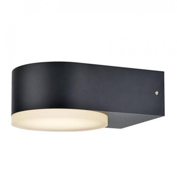 Markslojd Monza 106917 Oświetlenie zewnętrzne Kinkiet nowoczesny 1x11W LED czarny