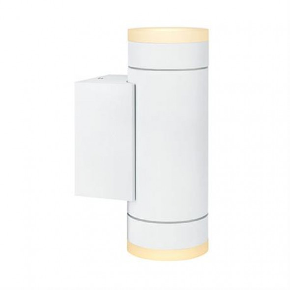 Markslojd Nova 106914 Oświetlenie zewnętrzne Kinkiet nowoczesny Tuba 2x5W LED biały