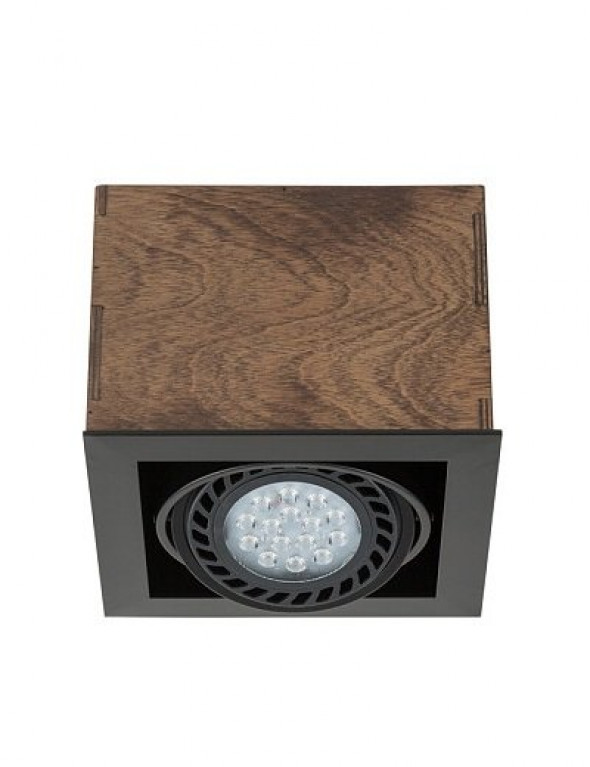 Nowodvorski 7648 Box Antique 1x15W Plafon ciemny brąz