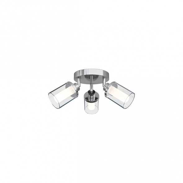 Nowodvorski 8050 Vista III 3x25W LED Plafon łazienkowy chrom/biały