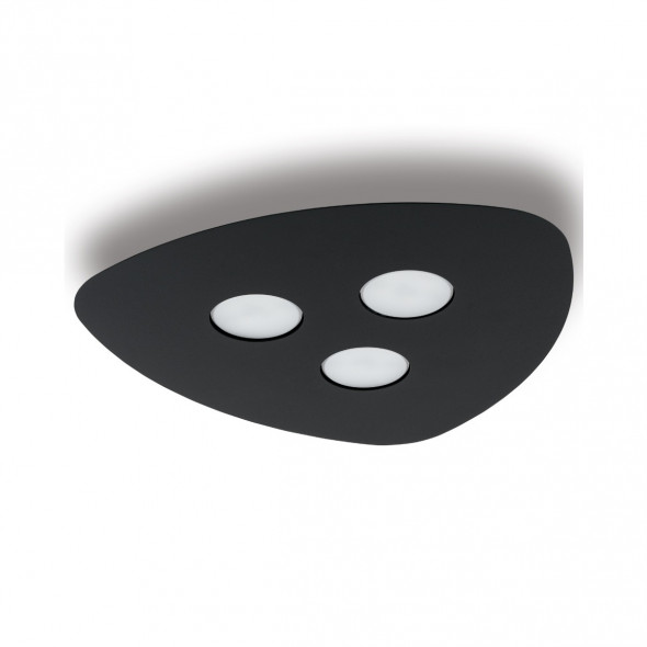 Nowodvorski 8302 Organic Black III 3x8W Led Plafon czarny