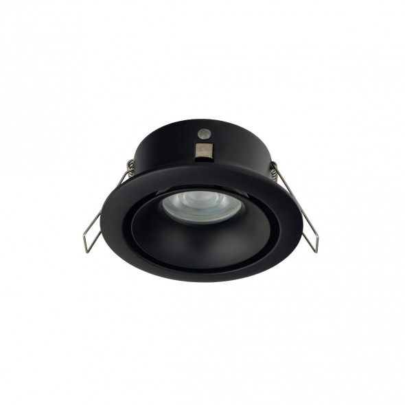 Nowodvorski 8374 Foxtrot Black 1x15W Oprawa podtynkowa czarny IP54/IP20