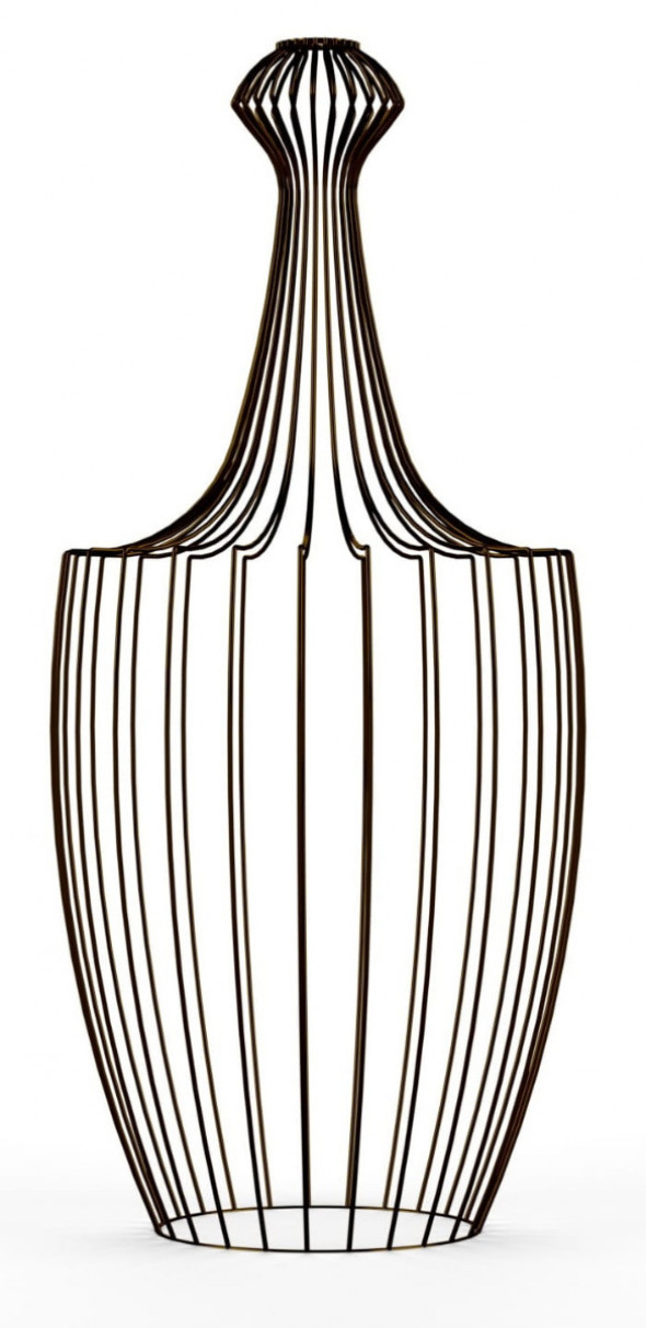 Nowodvorski 8593 Cameleon Luksor L Klosz czarny