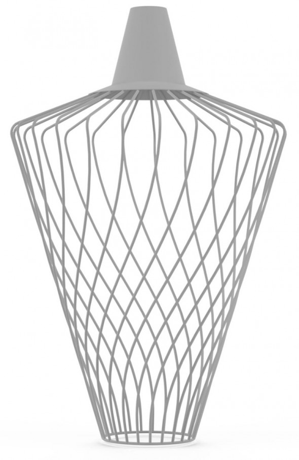 Nowodvorski 8603 Cameleon Wave L Klosz biały