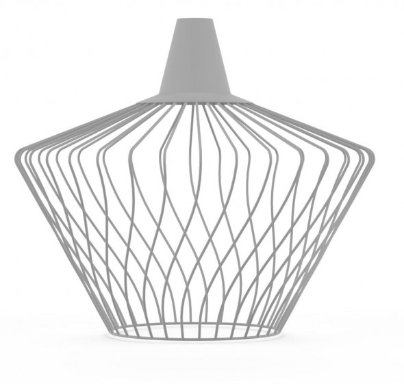 Nowodvorski 8606 Cameleon Wave S Klosz biały