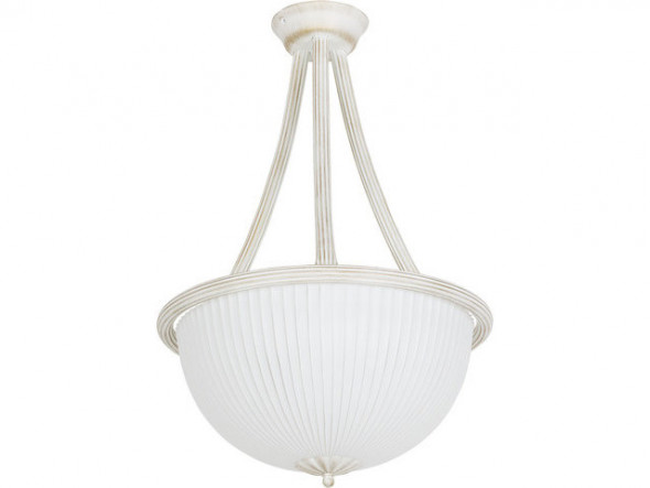 Nowodvorski Baron III 5994 Lampa oprawa sufitowa plafon 3x60W biało-złoty