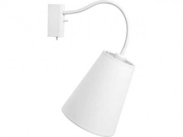 Nowodvorski Flex Shade Kinkiet Lampa Ścienna Biała 1x60W 9764