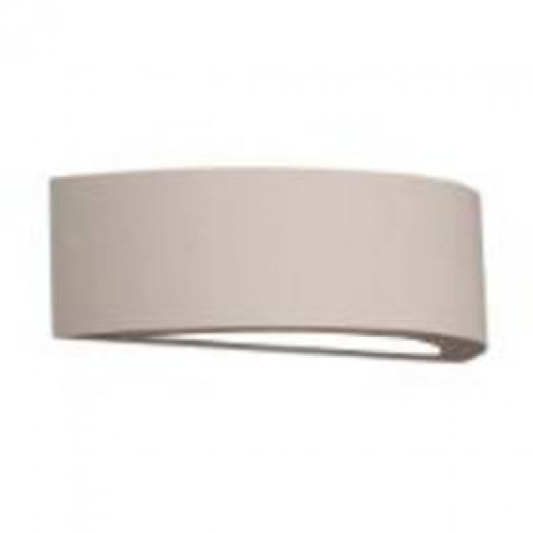 Nowodvorski Kinkiet Lampa Ścienna Biała Gipsy Łuk S 2410