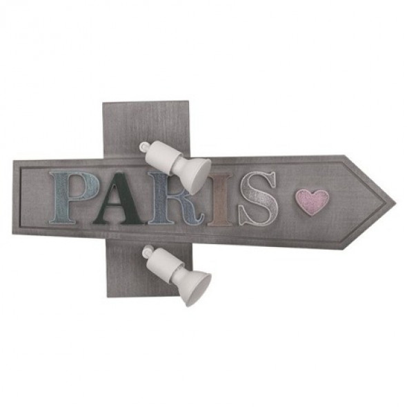 Nowodvorski Lighting 9065 Signpost II Oprawa ścienna Kinkiet dziecięcy/młodzieżowy 2x35W/GU10