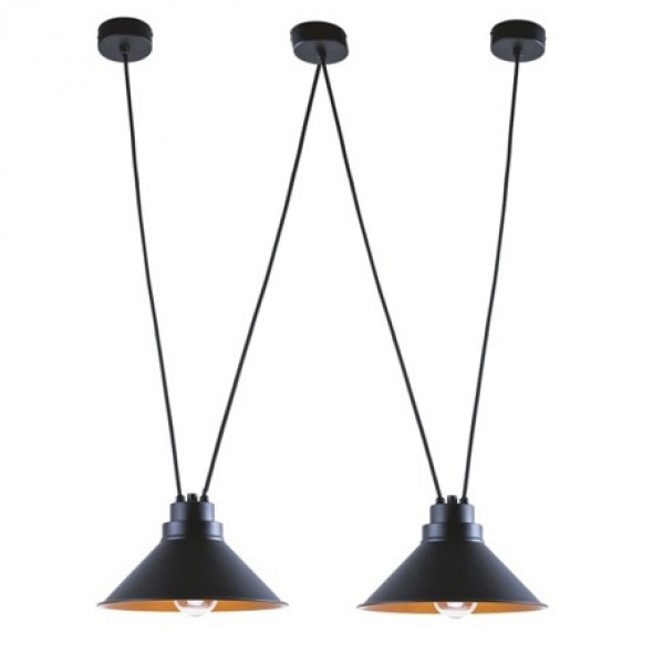 Nowodvorski Lighting 9147 Perm II Oprawa sufitowa wisząca nowoczesna 2x60W/E27